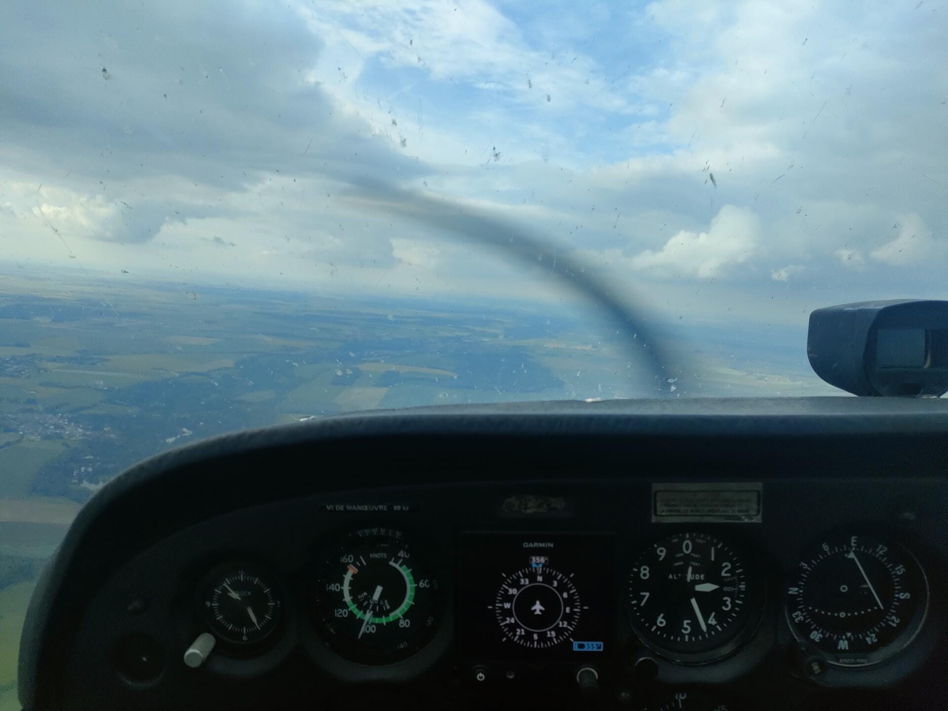 Expérience de vol au poste de copilote d'un Cessna 172 !