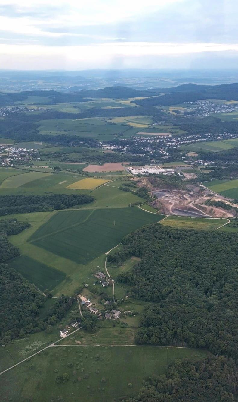 Rundflug Mosel, Frankfurt-Hahn und Rhein