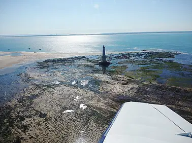 Vol pointe du Médoc (2 passagers 135kg max)