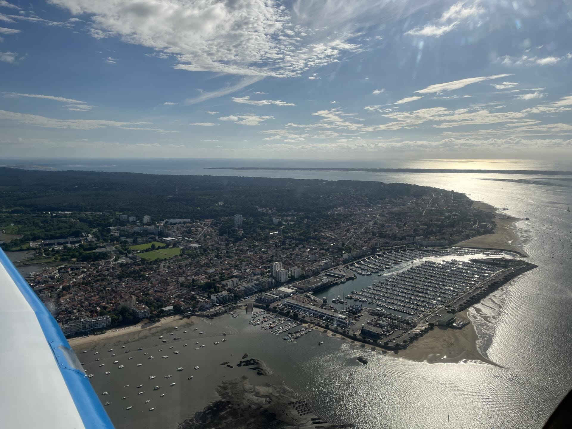 La ville d'arcachon
