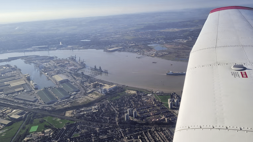 North and East London Boundary Flight