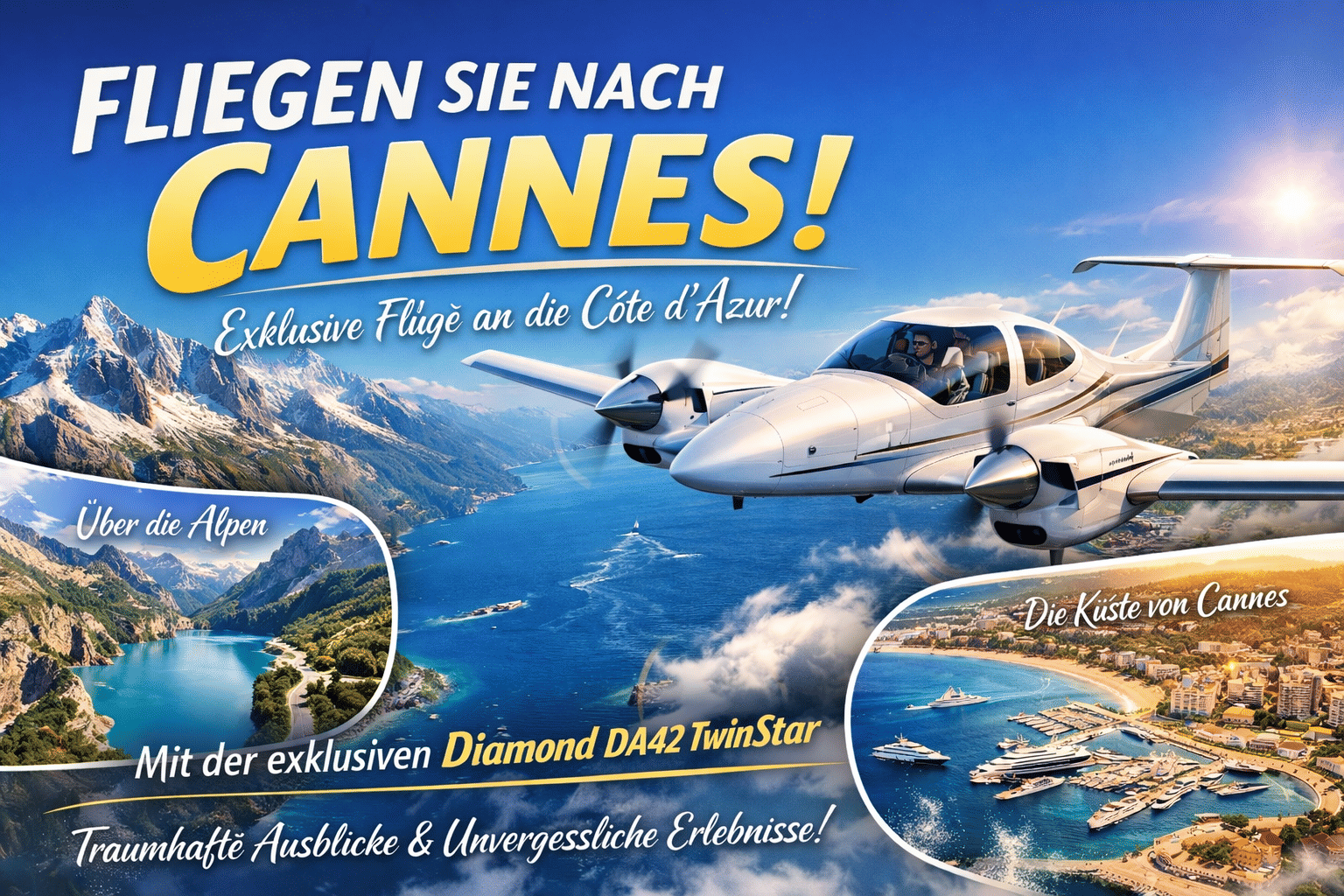 Von den Alpen an die Côte d’Azur