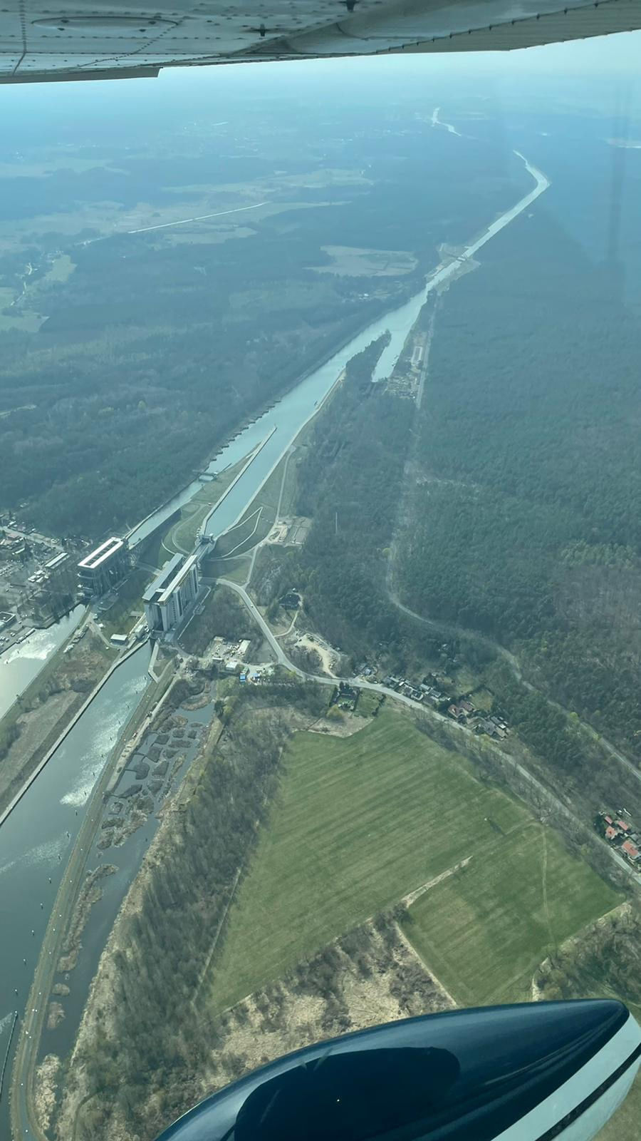 Zum Südzipfel der Insel Usedom