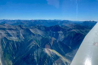 Station de Praloup vue du ciel