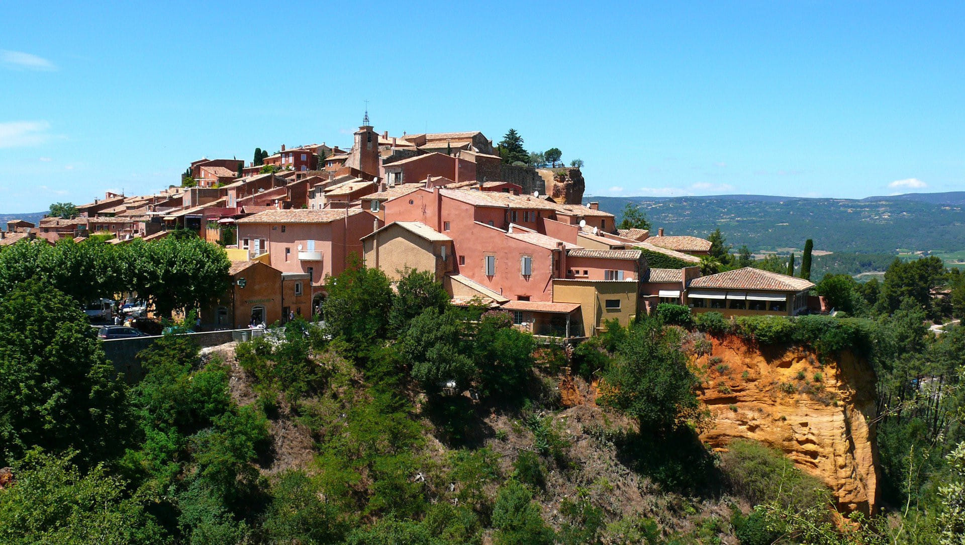 Wouah : Pont du Gard et Mont Ventoux vus du ciel