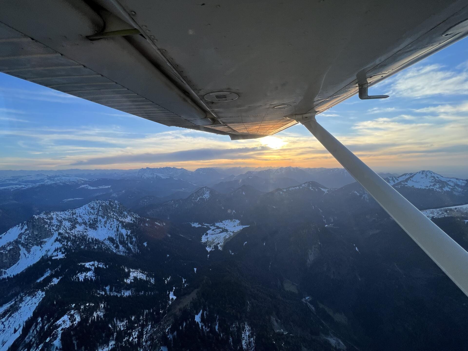 Alpenrundflug über München und Schloss Neuschwanstein