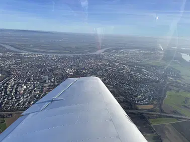 Schöner Rundflug im Rhein Main Gebiet