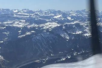 Ein Flug quer durch Deutschland zum schönen Bodensee