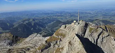 Lufttaufe zum Säntis