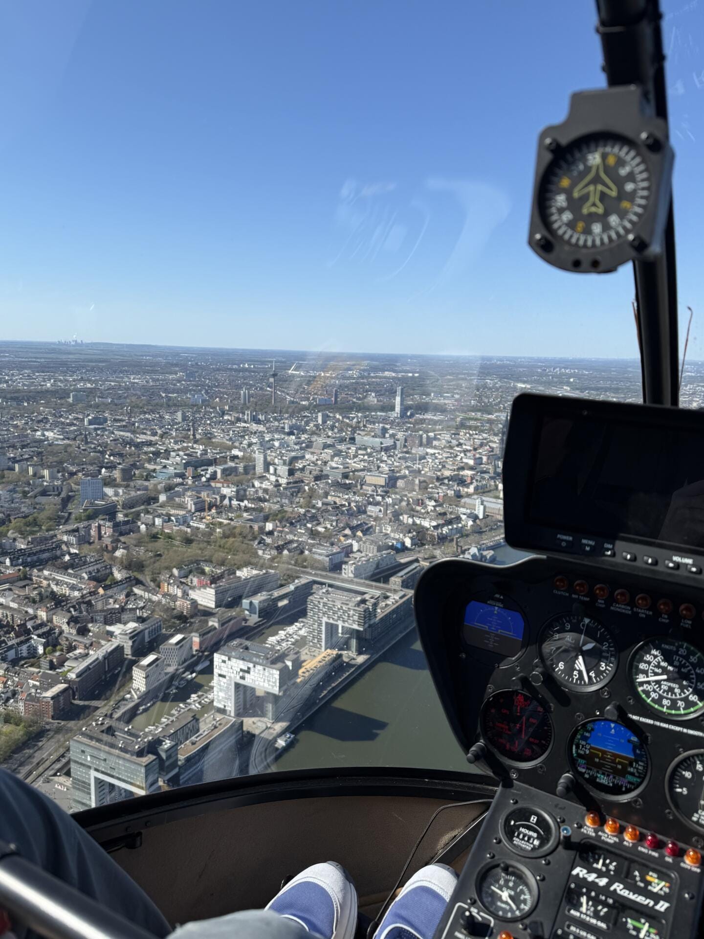 Streckenflug: Paderborn <-> Berlin