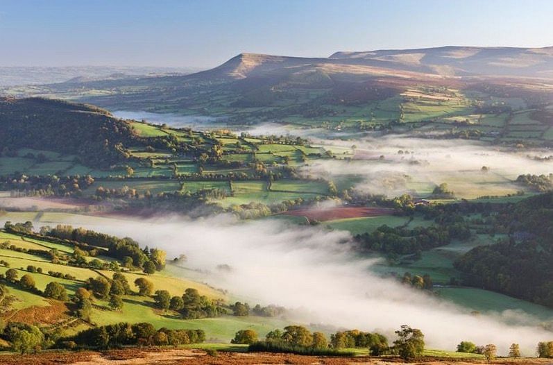 Herefordshire and Black Mountains flight