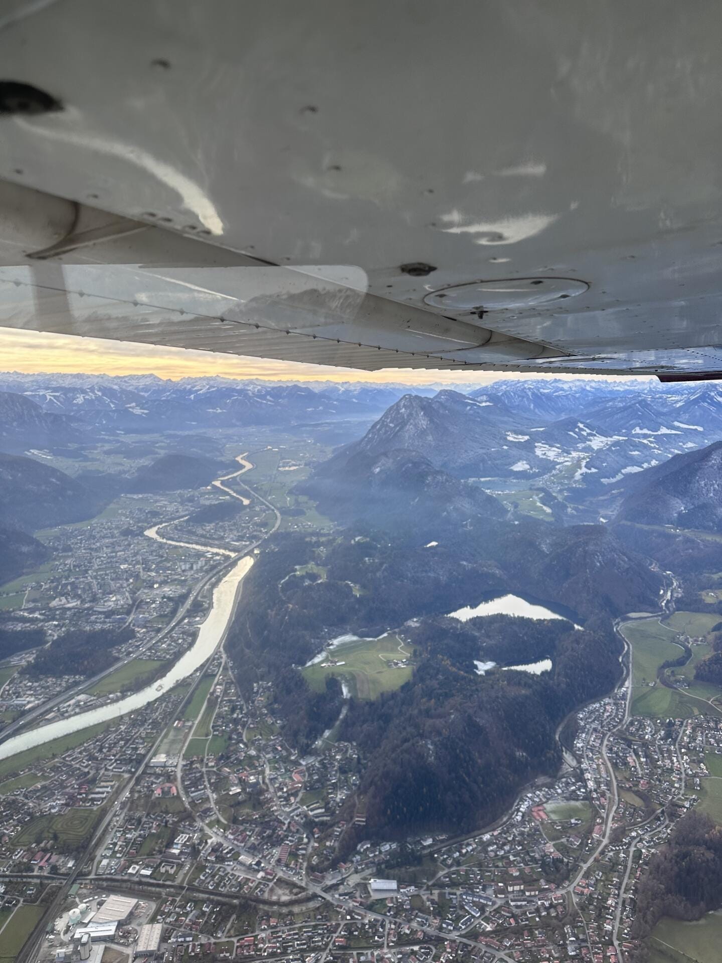 Rundflug Salzburg - Chiemsee und Alpenpanorama