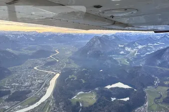 Rundflug Salzburg - Chiemsee und Alpenpanorama