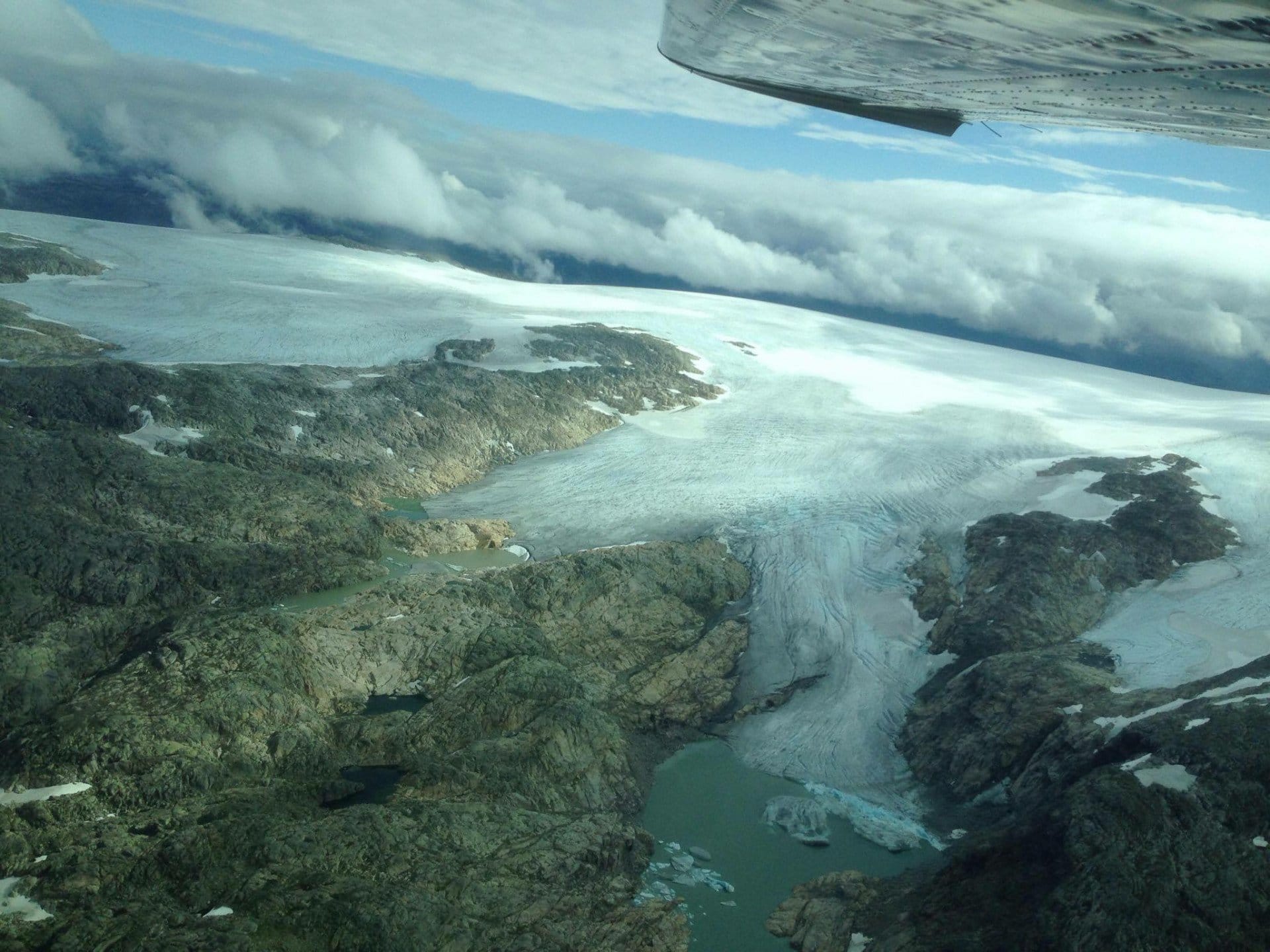 Trolltunga - glacier - fjord - mountains - valleys
