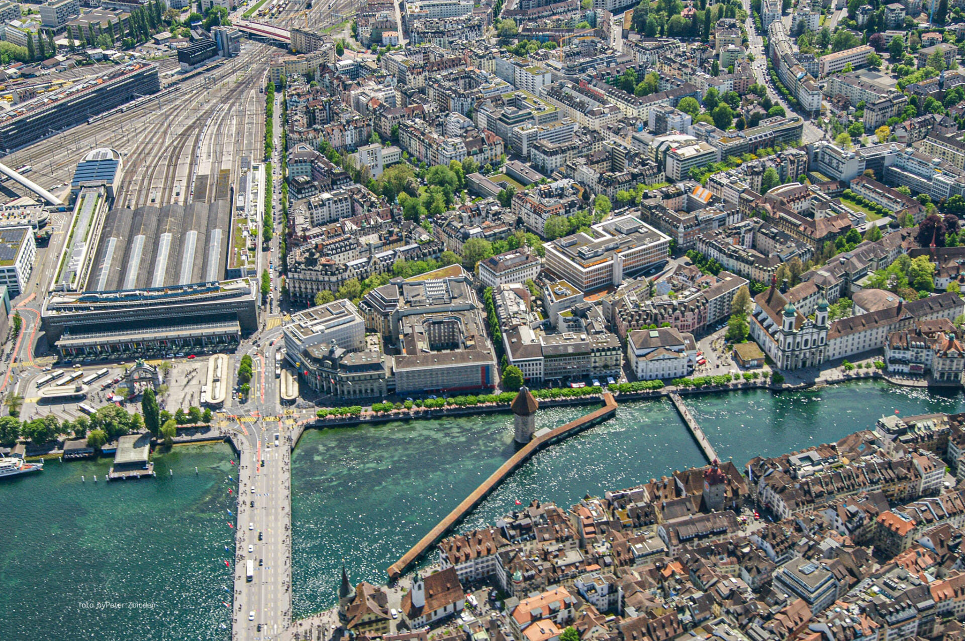 Luzern Seebrücke, Bahnhof