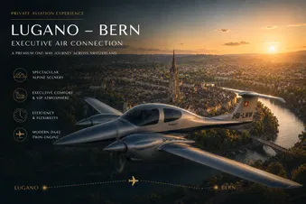 Private Air Transfer Lugano → Bern