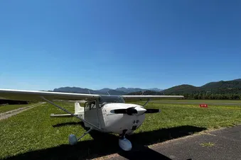 Le Mythique Cessna "Hotel Tango" d'un peu plus loin