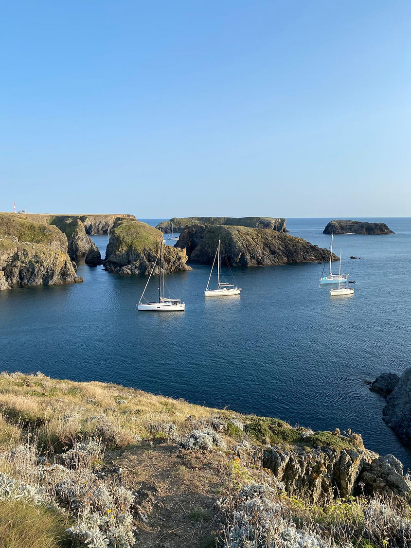 Cap Belle-Île-en-Mer depuis Saint Nazaire en hélicoptère
