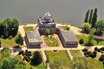 Potsdam und Potsdam's Schlösser von oben