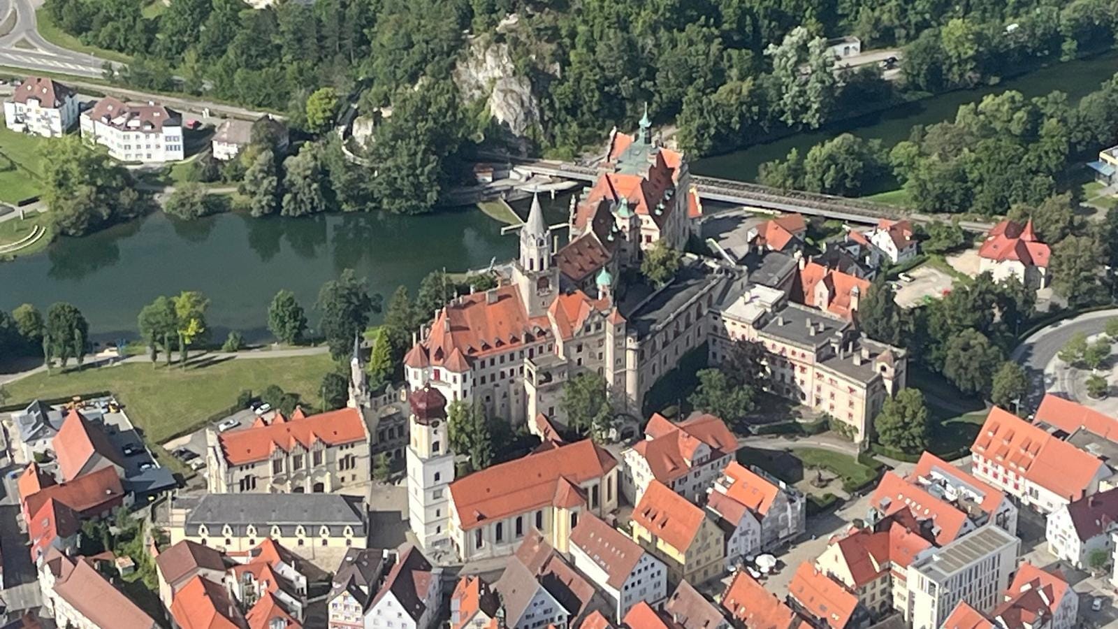 Heli Rundflug Sigmaringen zum kennenlernen.