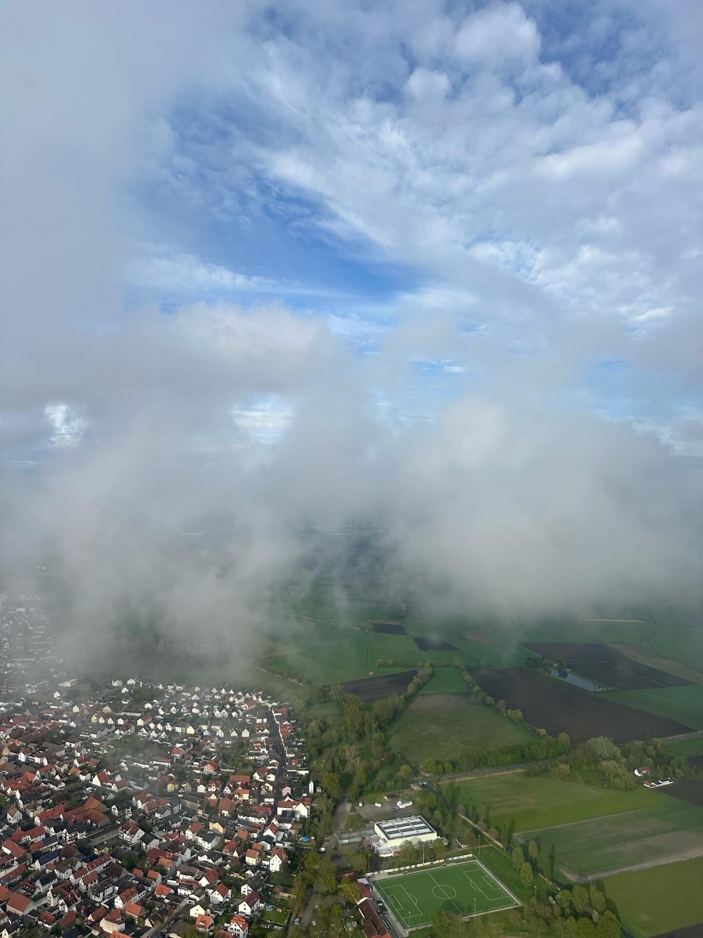 Das Rhein Main Gebiet von oben