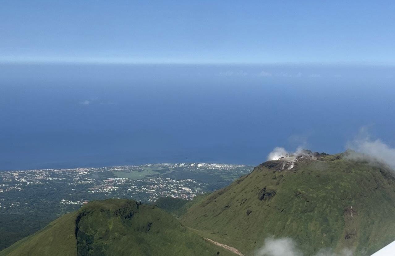 Basse terre et la soufrière