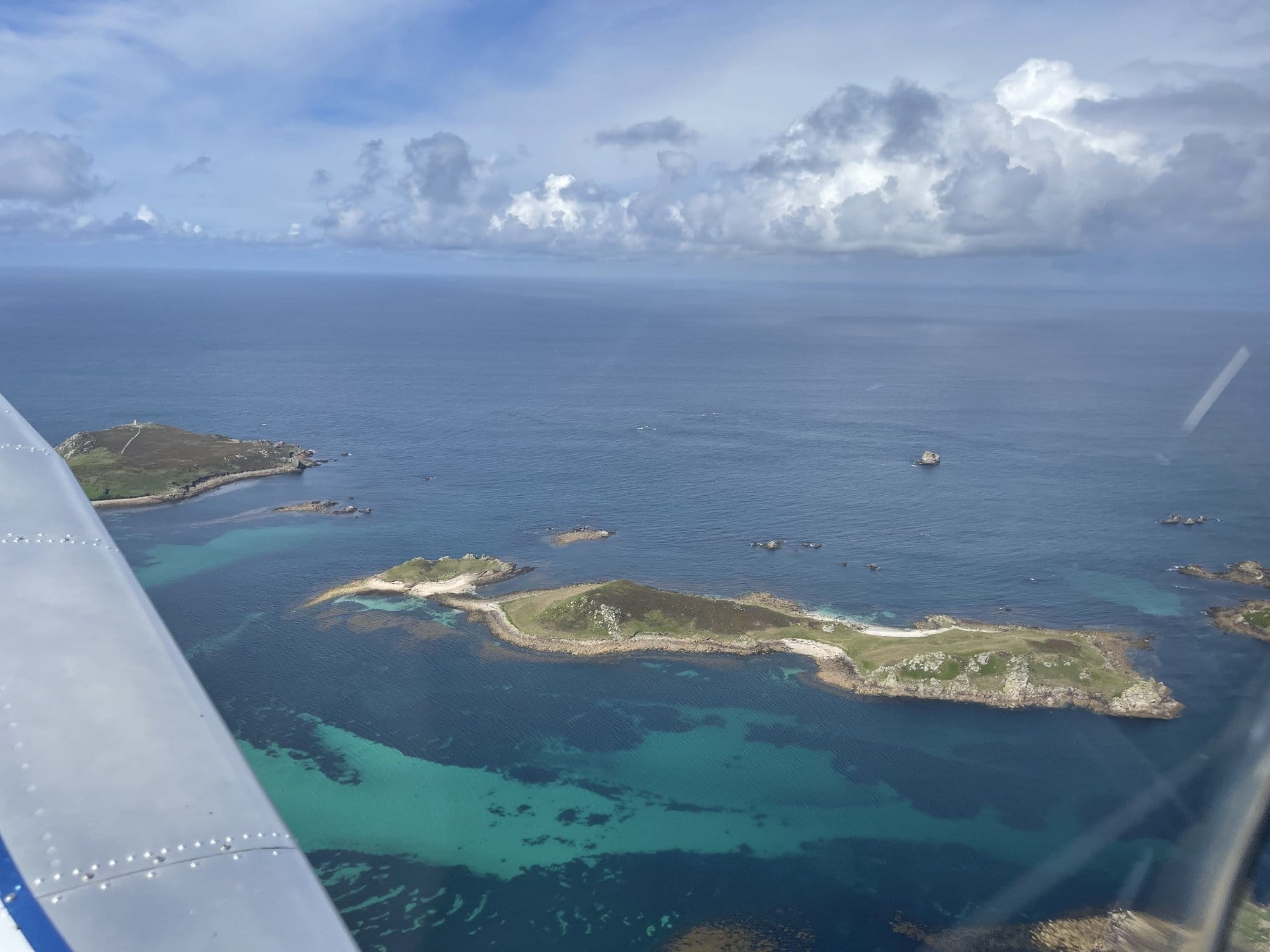 Day trip to the Isles of Scilly, take off from Turweston