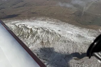 Short flight around Blackpool
