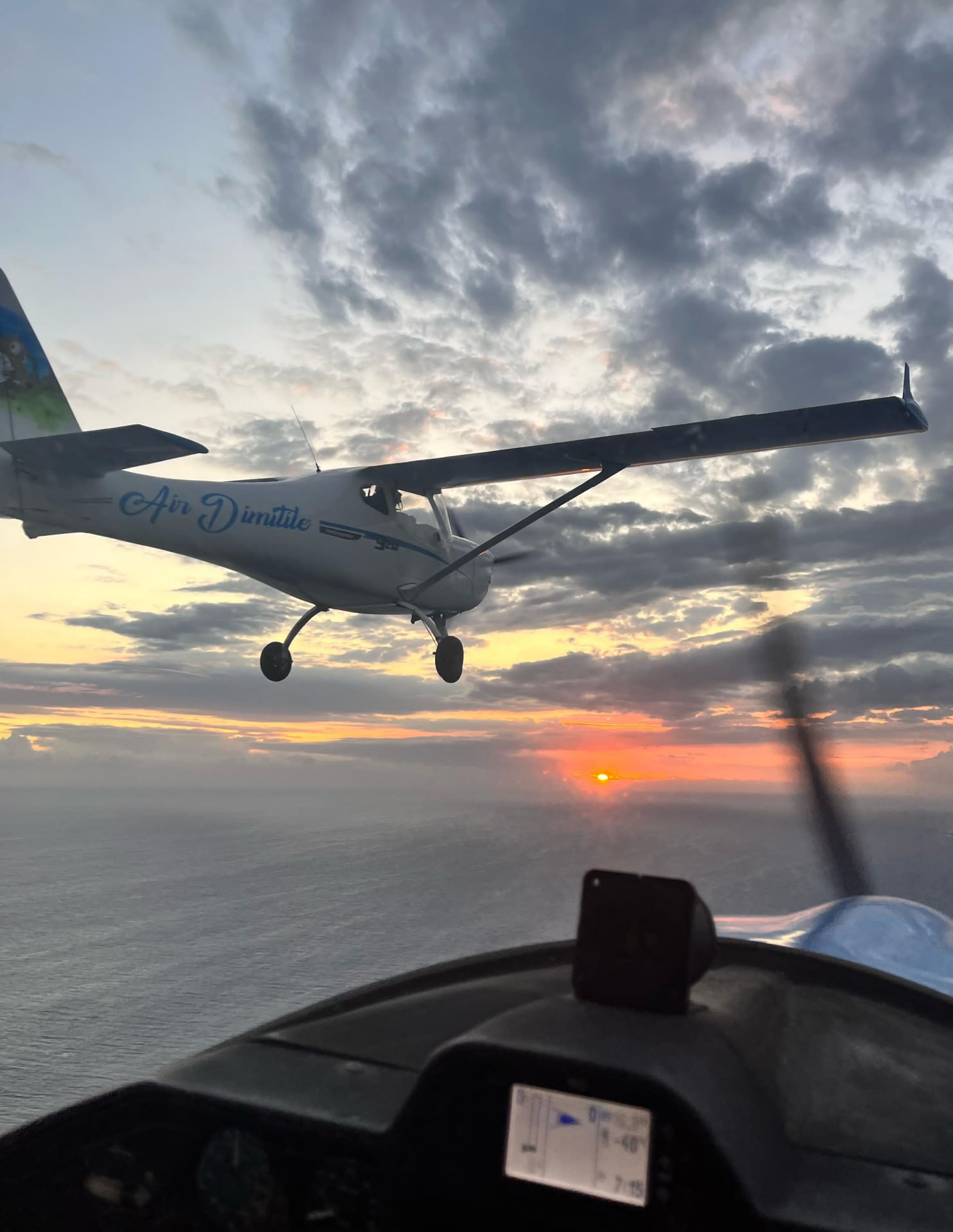 vol en ULM Volcan - cascades - cirques depuis Pierrefonds