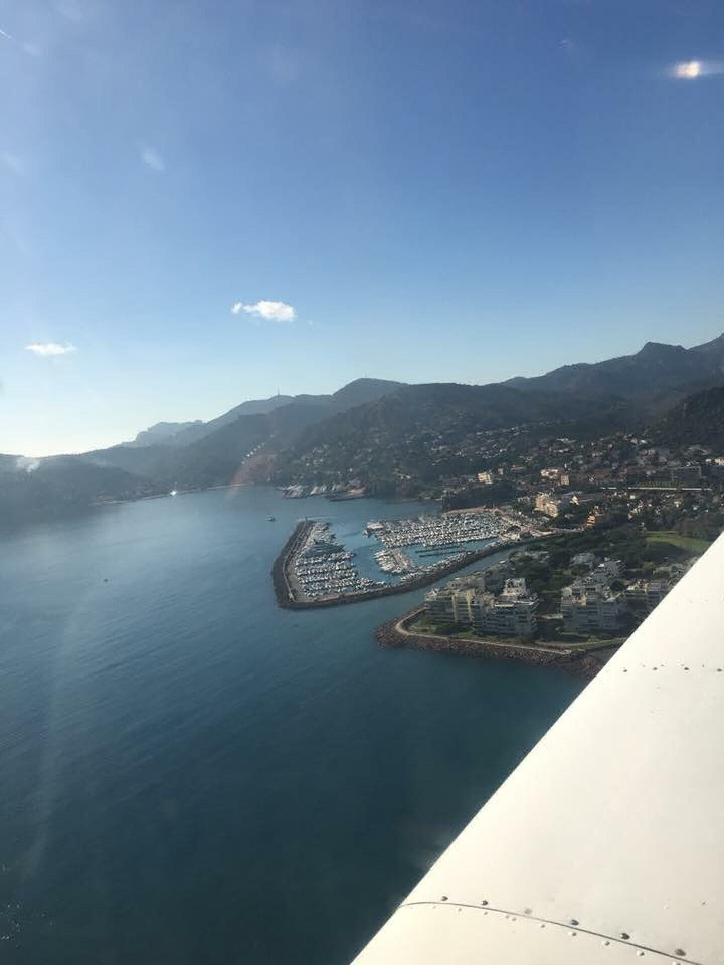 Promenade aérienne parc des calanques rade de Marseille