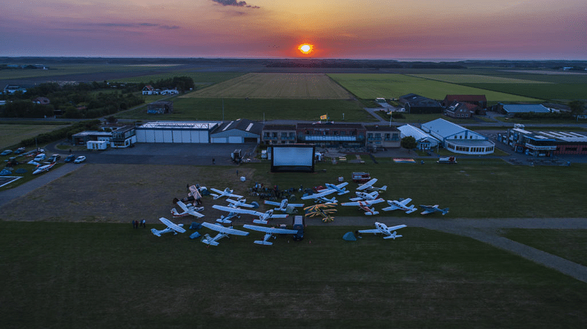 Fly-in cinema Texel