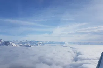 Alpes du Sud, lac de Serre-Ponçon, via lac de Sainte-Croix