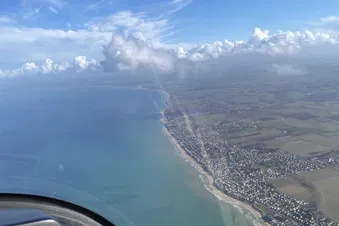 Balade aérienne - Mont Saint Michel & Plages du débarquement