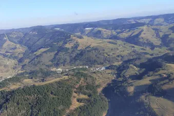 Kleiner Schwarzwald-Flug über Blauen - Belchen - Wiesental