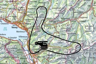 🚁 Tour en hélico - 30 min - depuis Leysin
