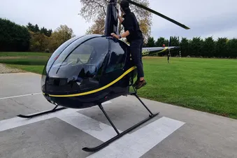 Découverte de l'hélicoptère