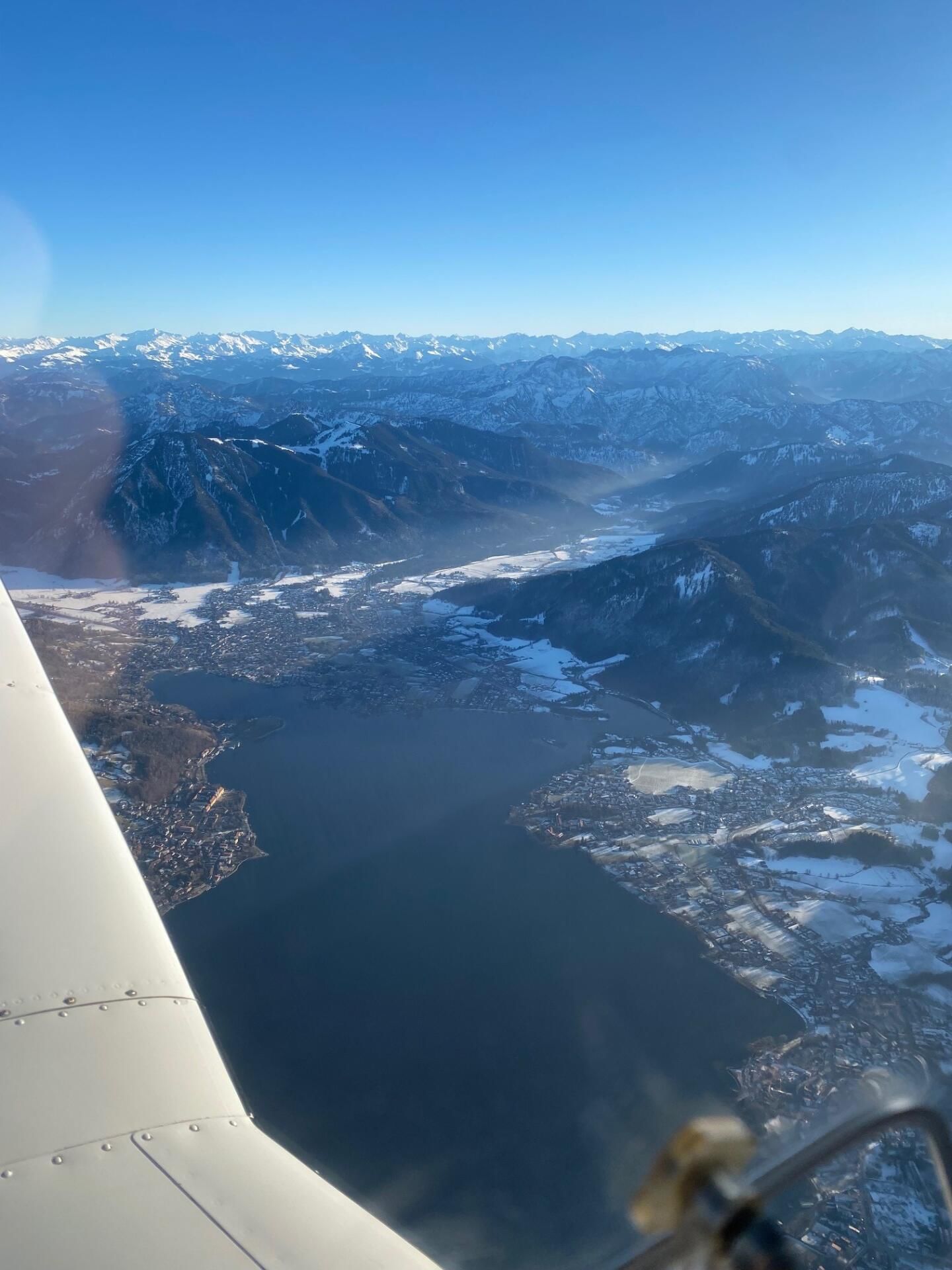 Rundflug über die Seen Oberbayerns bis zur Zuspitze
