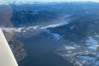 Rundflug über die Seen Oberbayerns bis zur Zuspitze