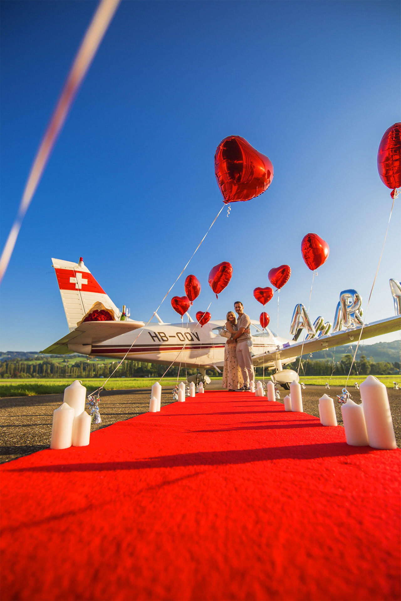 Der perfekte Antrag (Rundflug) 😍 // the perfect proposal 😍