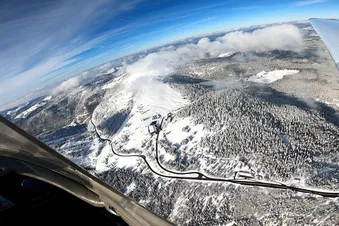 Schwarzwaldrundflug Titisee, Feldberg, Schluchsee