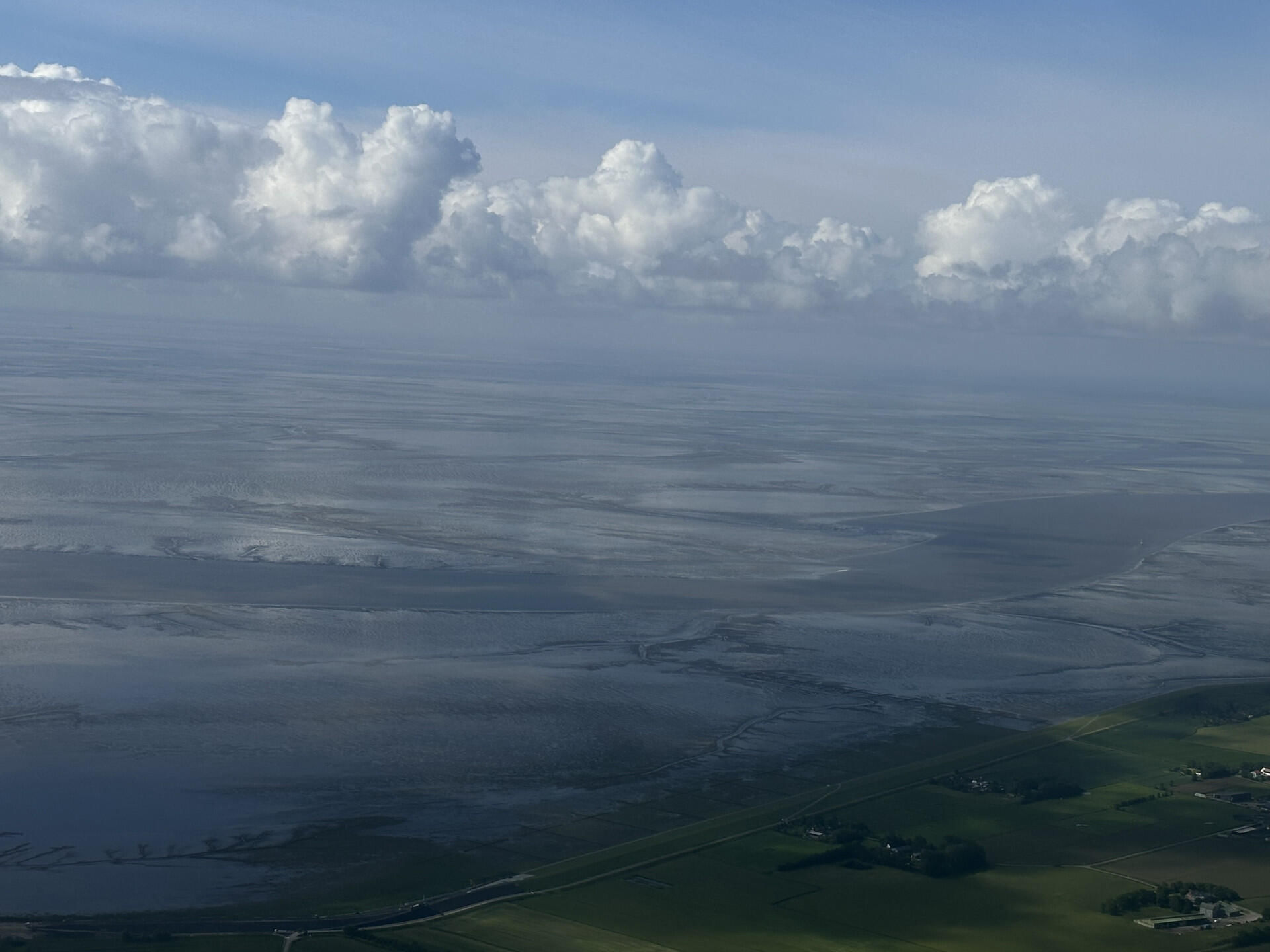 Eine Runde um Büsum / Schnupperflug