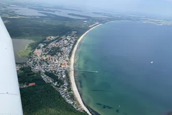 Rundflug zu den Inseln Rügen und Usedom an einem Tag