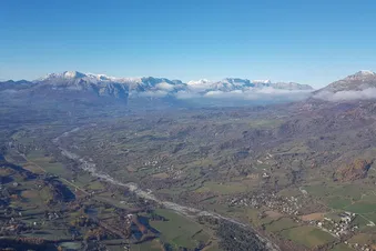 Alpes du Sud, lac de Serre-Ponçon, via lac de Sainte-Croix