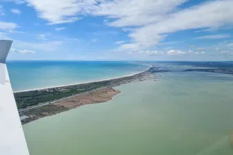 Balade aérienne de Sète à l'Espiguette