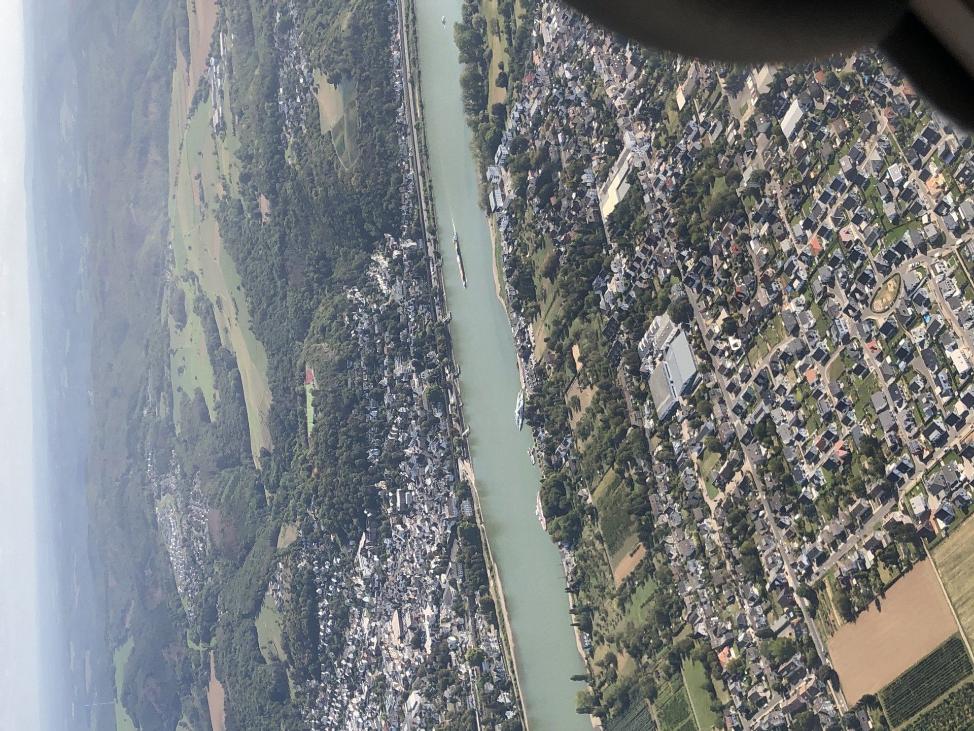 Superschöner Rundflug über Köln