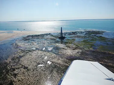 Vol pointe du Médoc (3 passagers 215kg max)