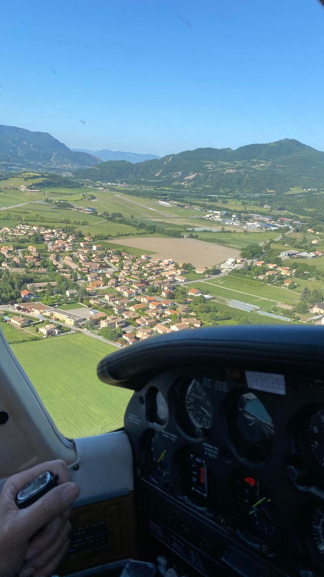 Arrivé sur le terrain de Gap-Tallard