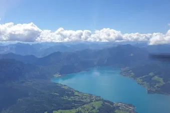 Alpen-Rundflug ins Salzkammergut und Seengebiet