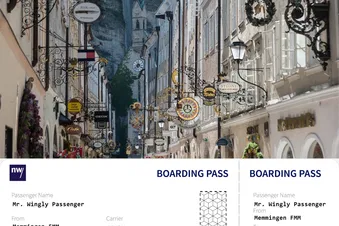 Memmingen FMM - Salzburg SZG daytrip