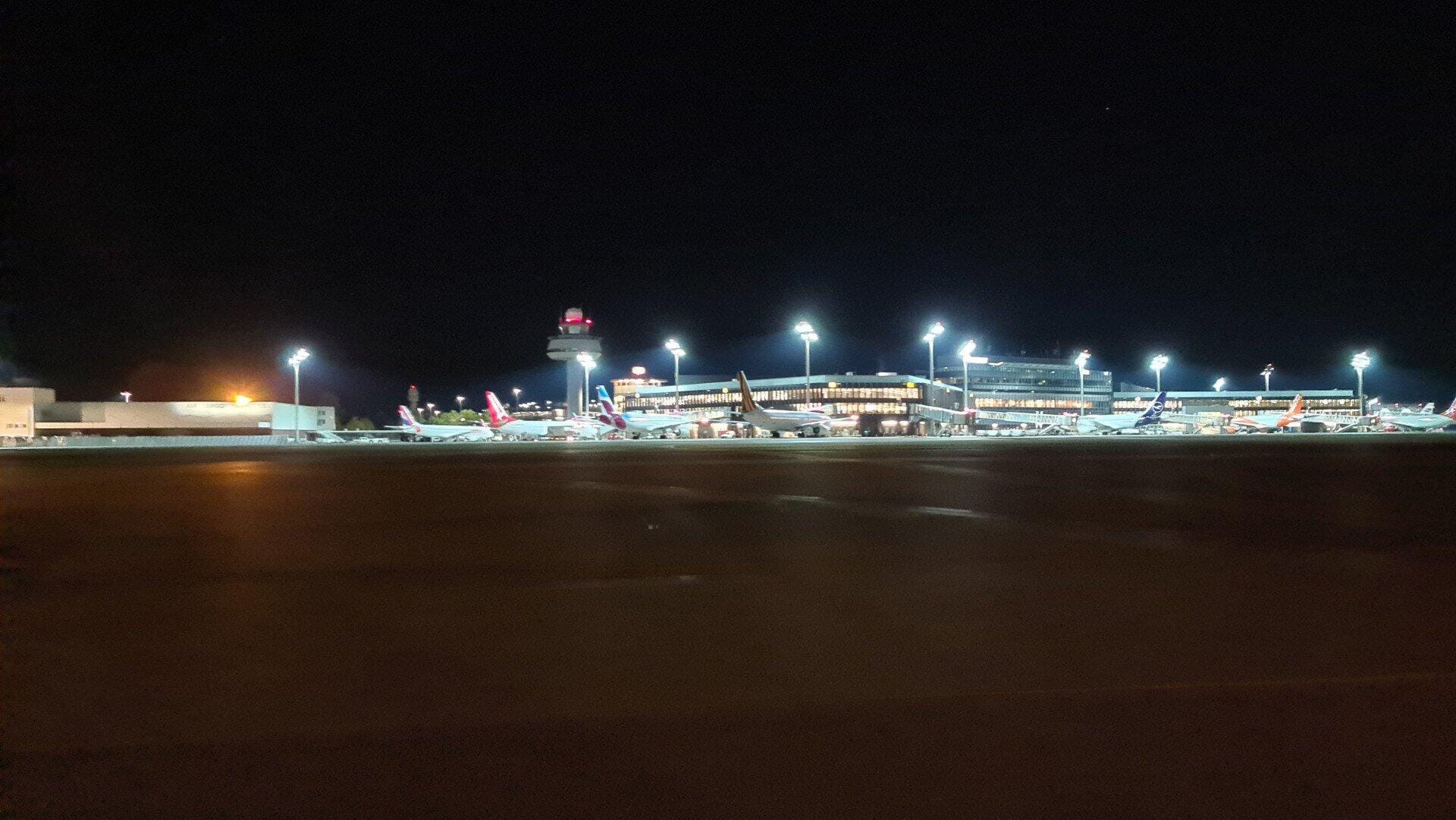 Nachtflug über Hannover (3 P.)